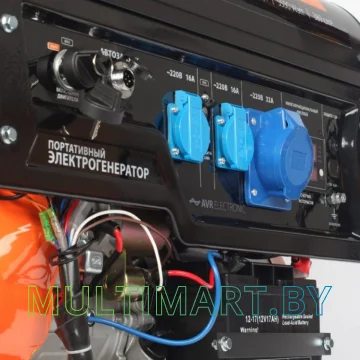 Бензиновый генератор Patriot GP 6510AE картинка 3